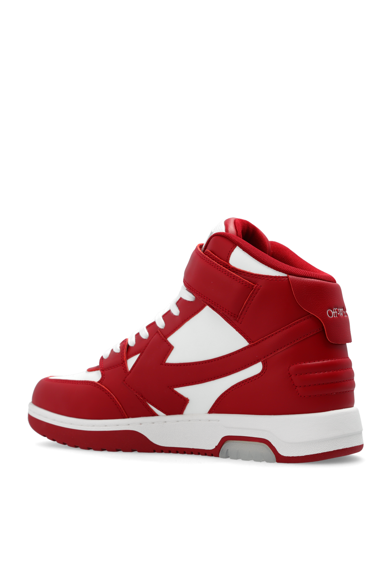 Red Out Of Office high top sneakers Off White Vitkac Italy